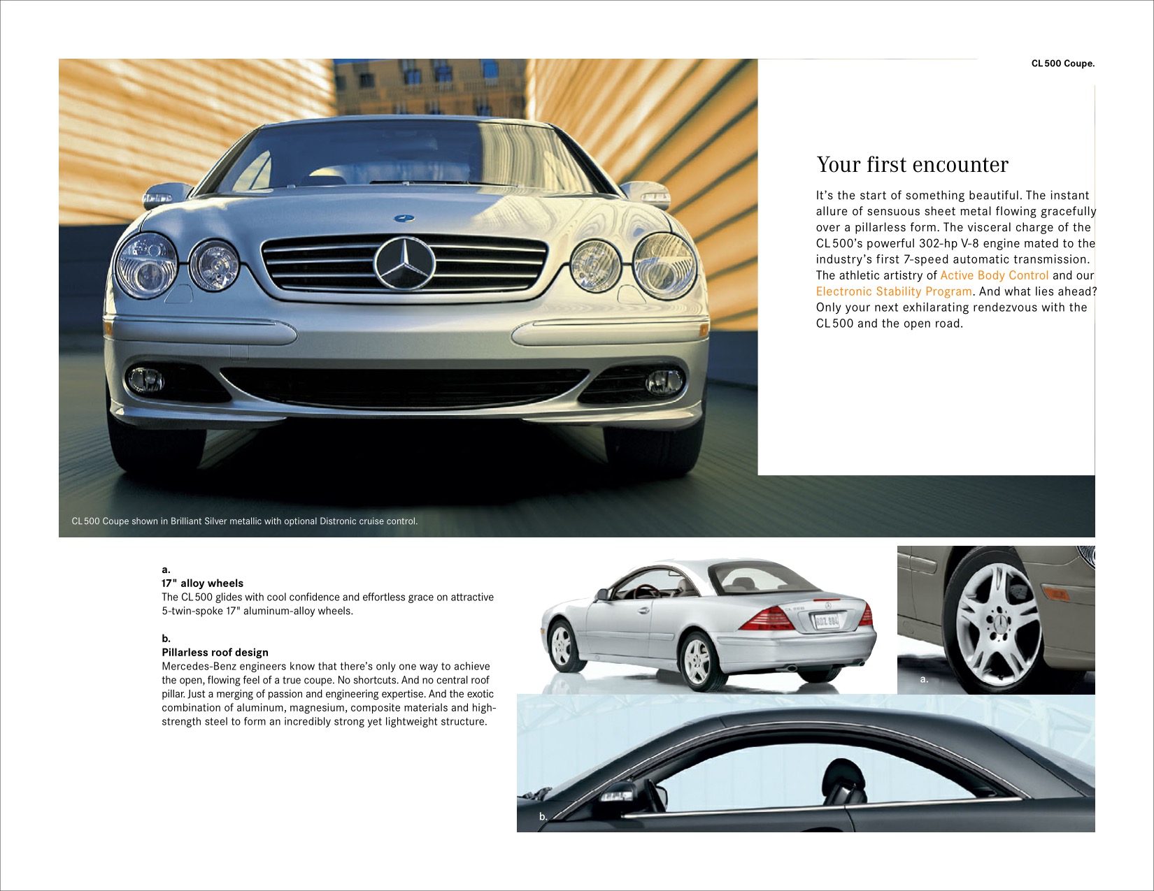 2005 Mercedes-Benz CL-Class Brochure Page 28